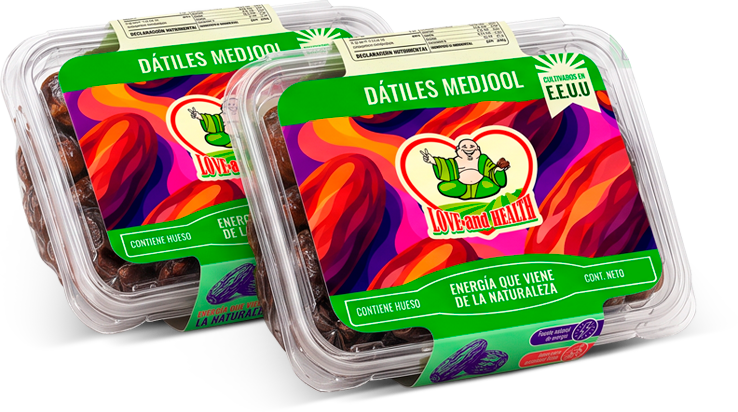Empaque Dátiles Medjool Love & Health